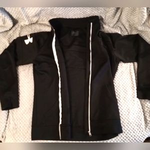 UNDER ARMOUR Black dry-fit lightweight jacket size S/M